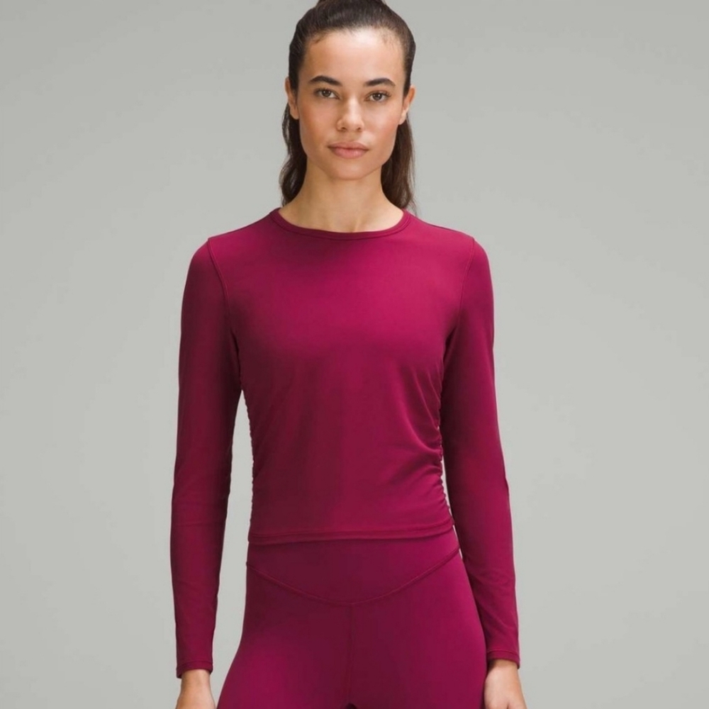Lululemon All It Takes Long Sleeve Deep Luxe